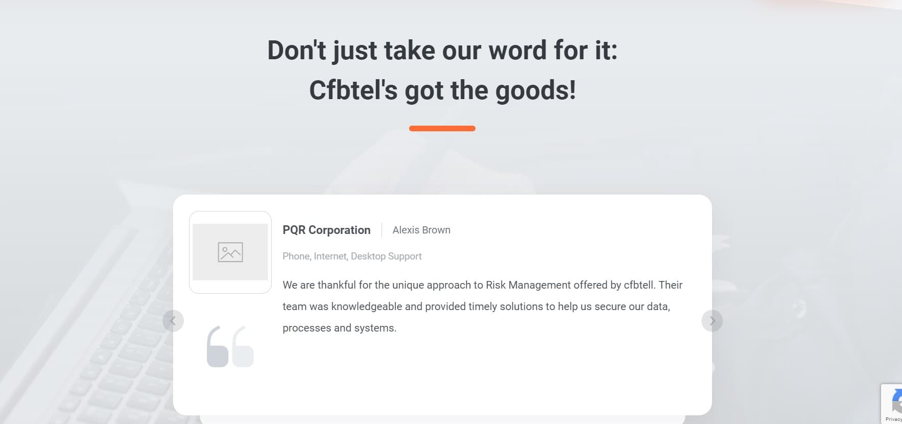 Cfbtel Cyber Security Services